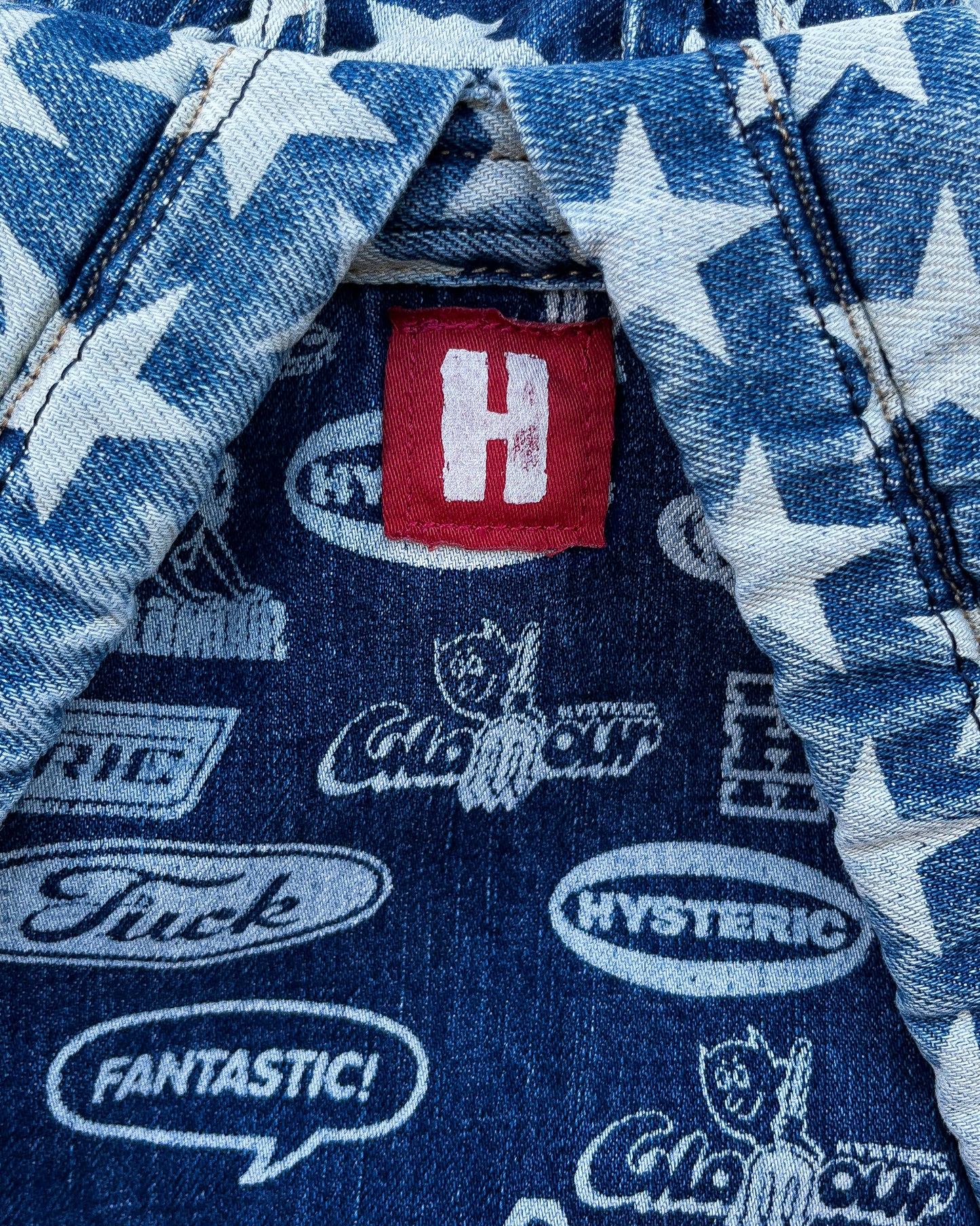 Hysteric Glamour Americana Patterned Backpack