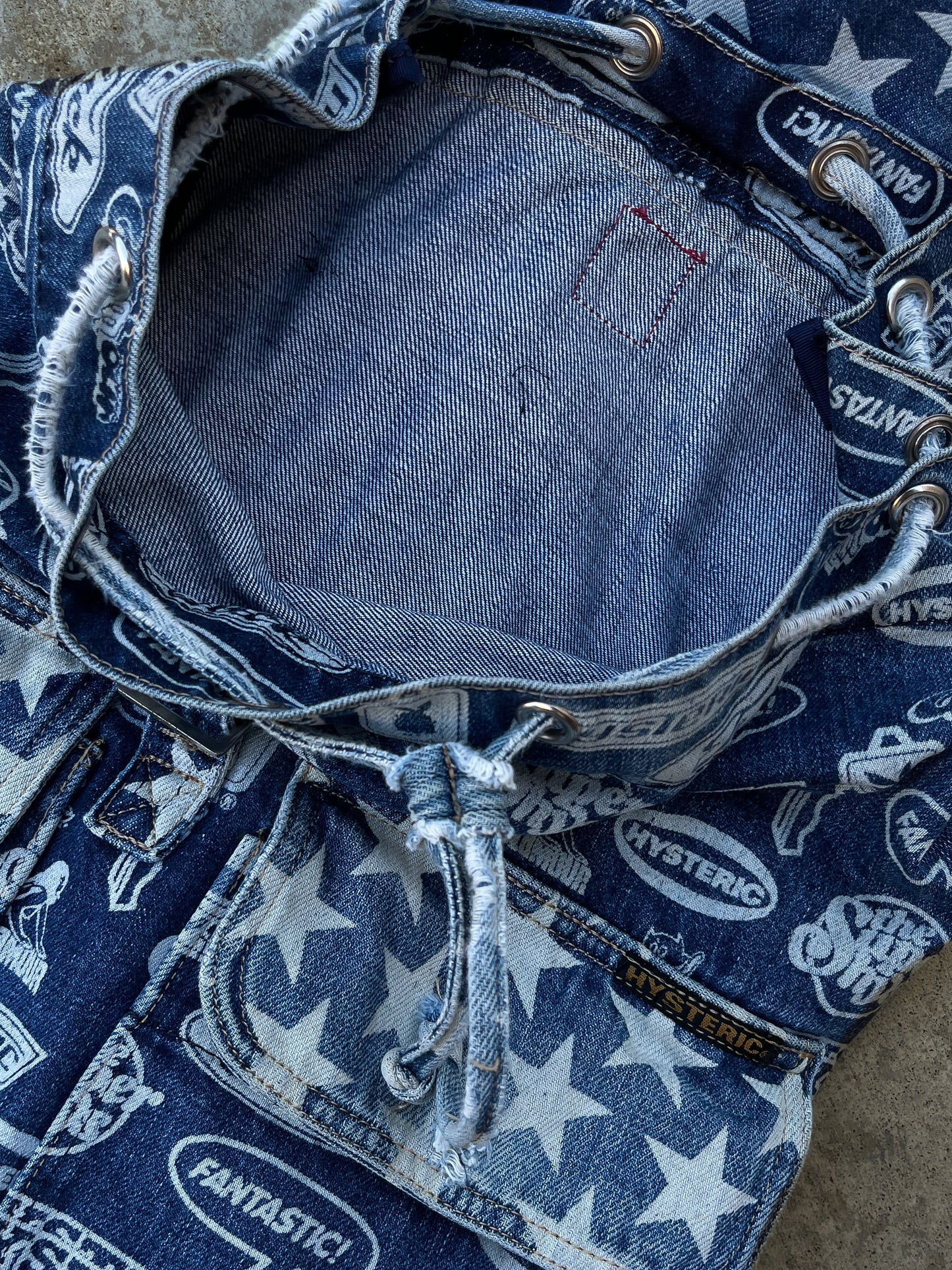 Hysteric Glamour Americana Patterned Backpack