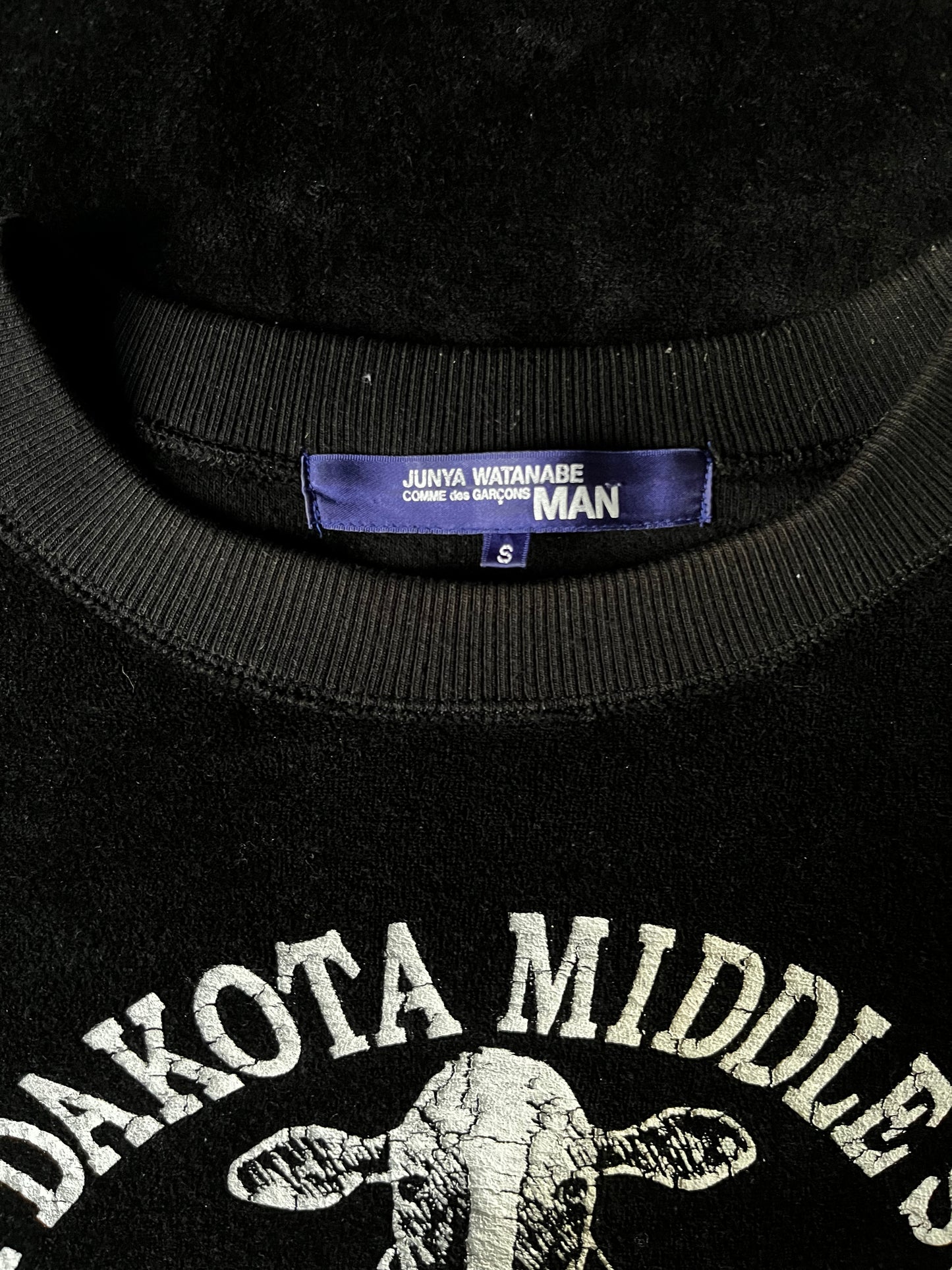 Junya Watanabe AD2002 "South Dakota Cows" Sweatshirt