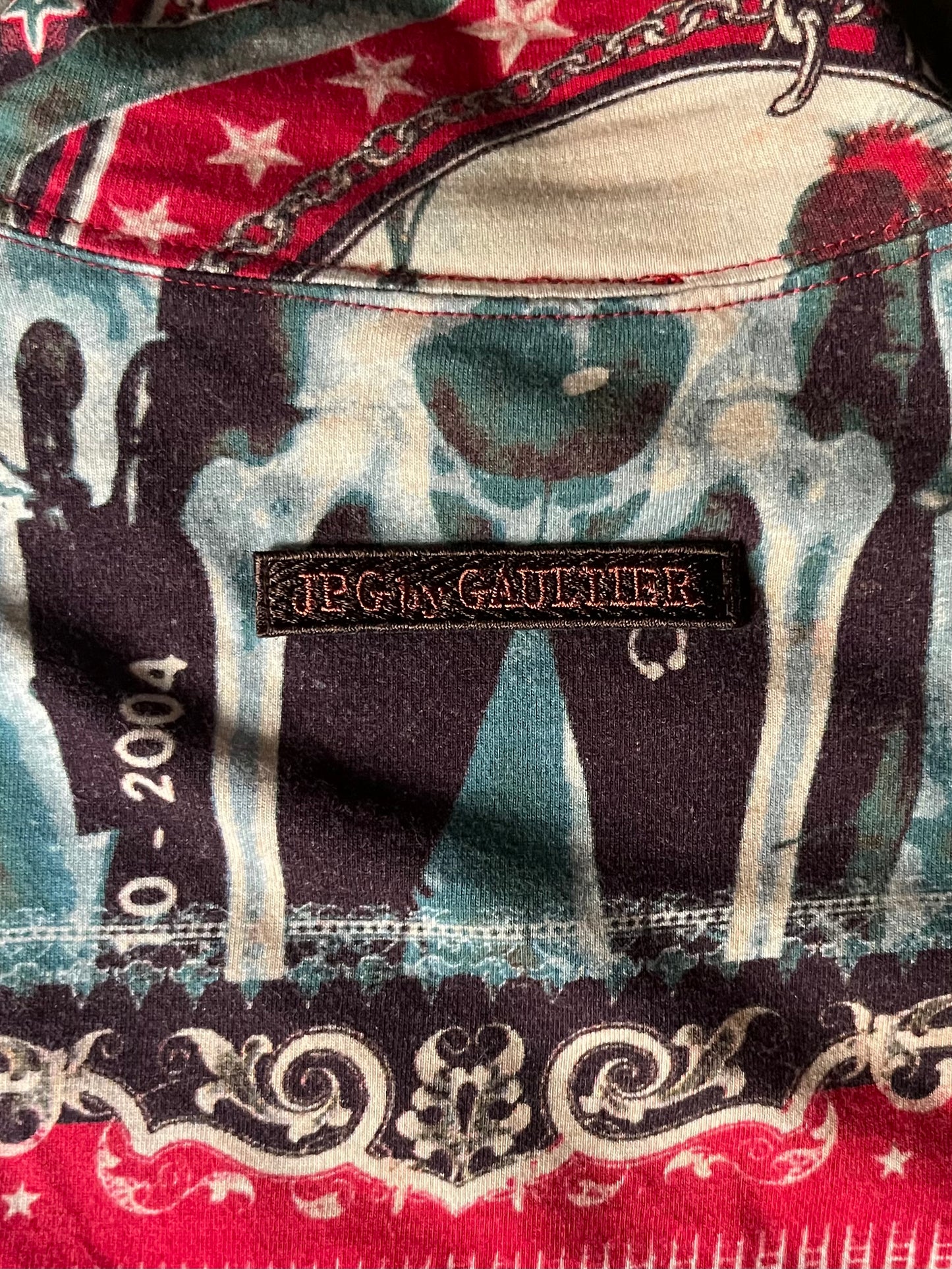 1990s Jean Paul Gaultier Indigenous Peoples Double Zip Up