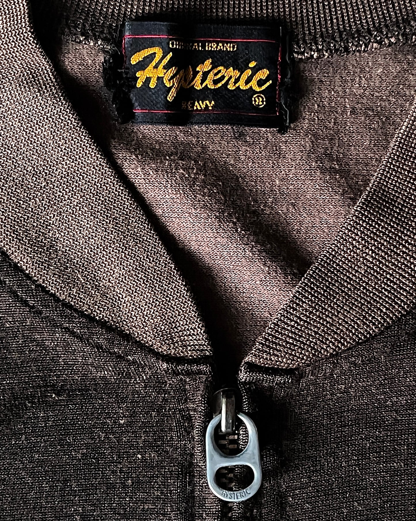 1990s Hysteric Glamour "Metal" Longsleeve Zip-Up