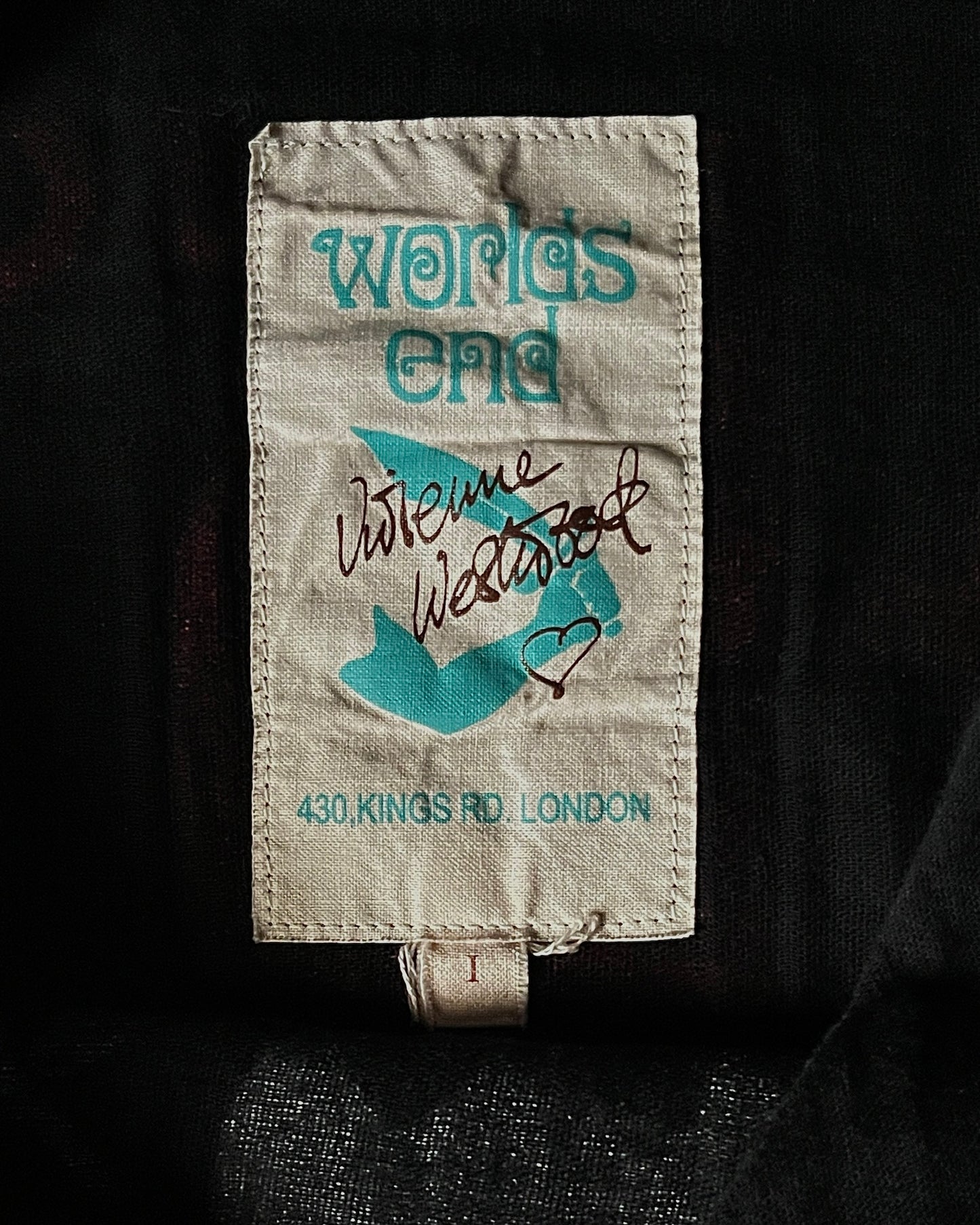 Vivienne Westwood "Too Fast To Live Too Young To Die" Muslin Top