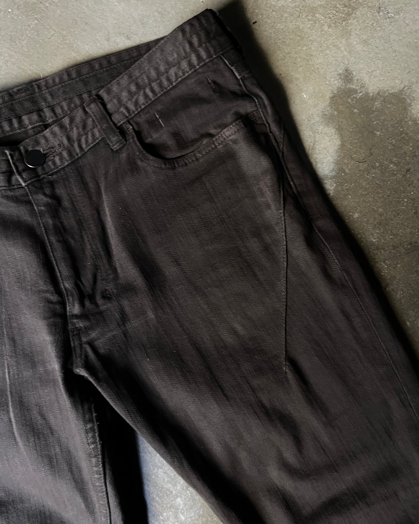 Number (N)ine Heart Patch Jeans