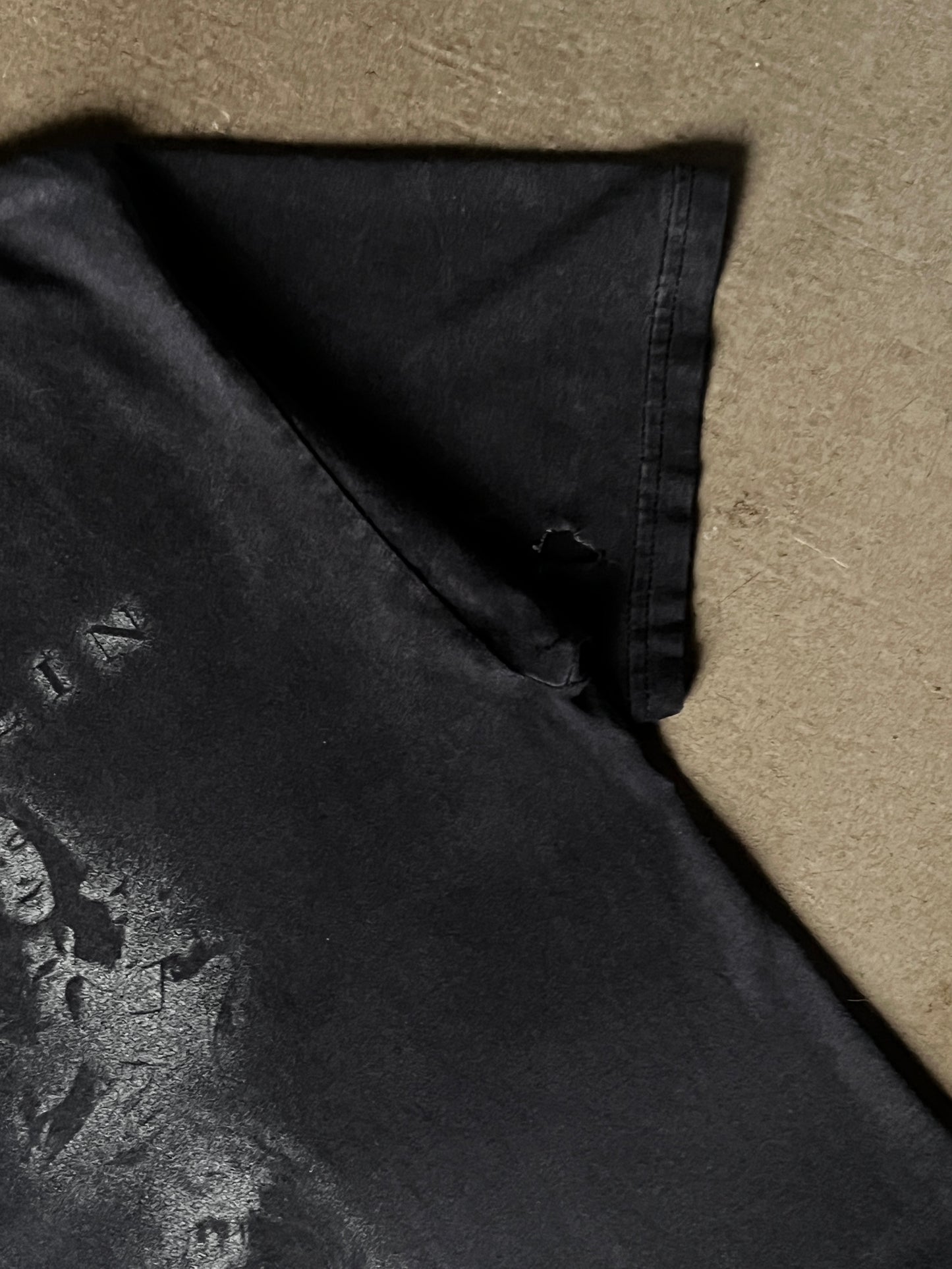 2000's Led Zeppelin Bleach Spotted Tee