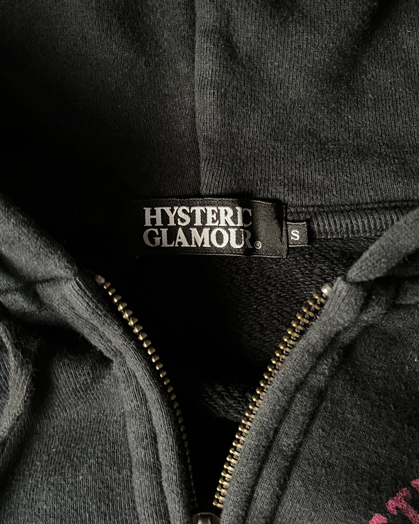 Hysteric Glamour "Talk To Your Daughter" Zip-Up Hoodie