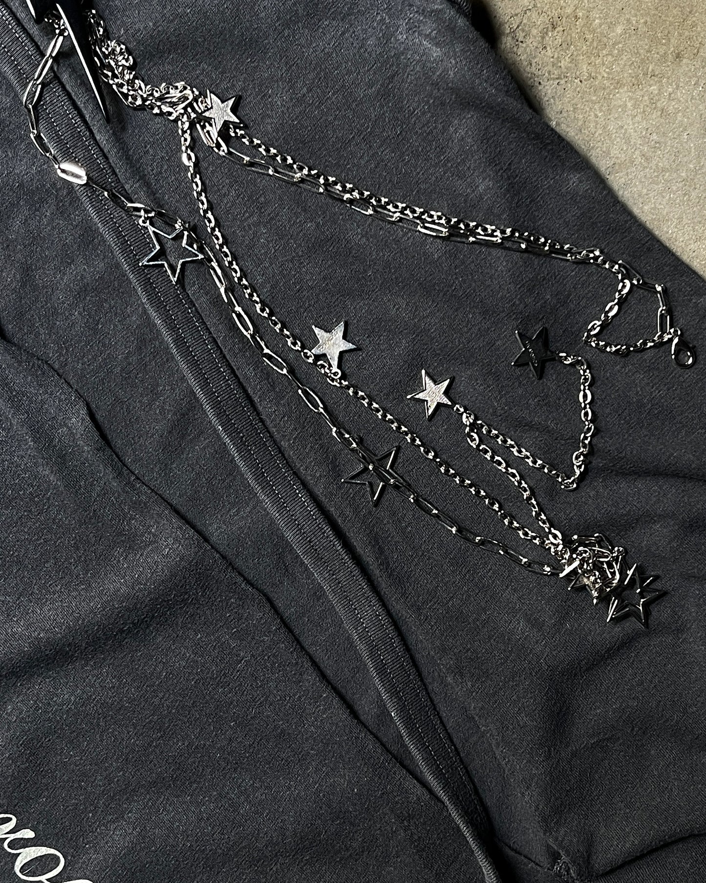 Hysteric Glamour "Do The Wrong Thing" Star Chain Tank