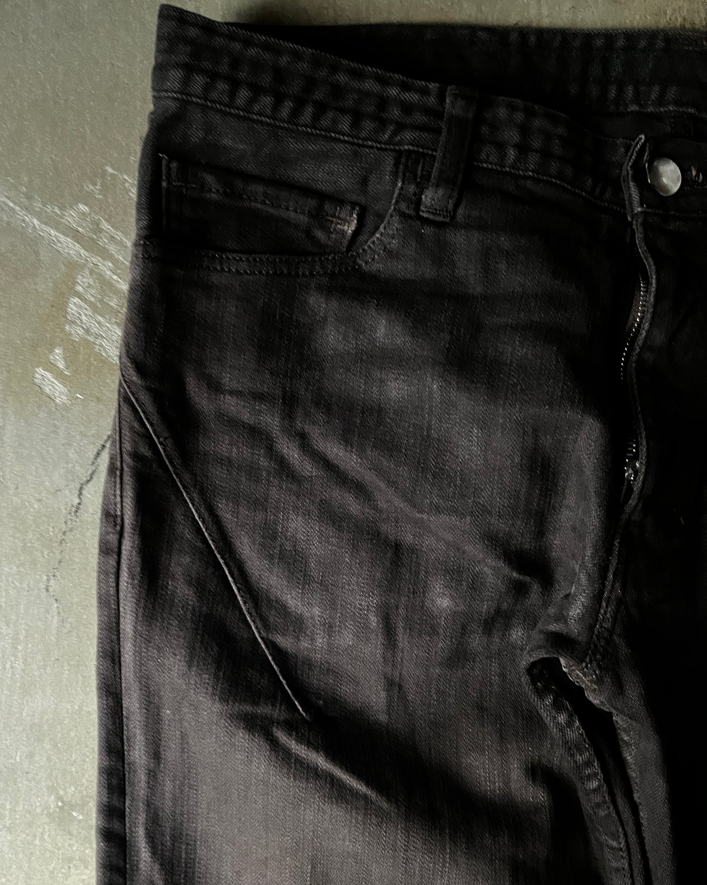 Number (N)ine SS08 Heart Patch Jeans