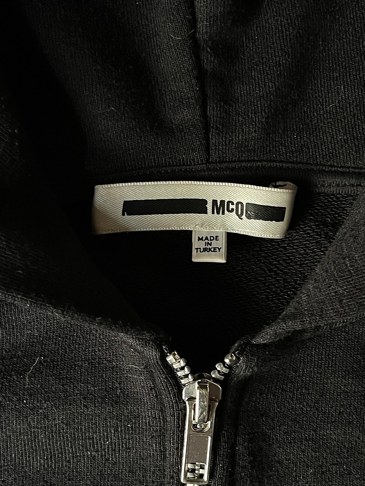 Alexander McQueen Bondage Zip-Up Hoodie