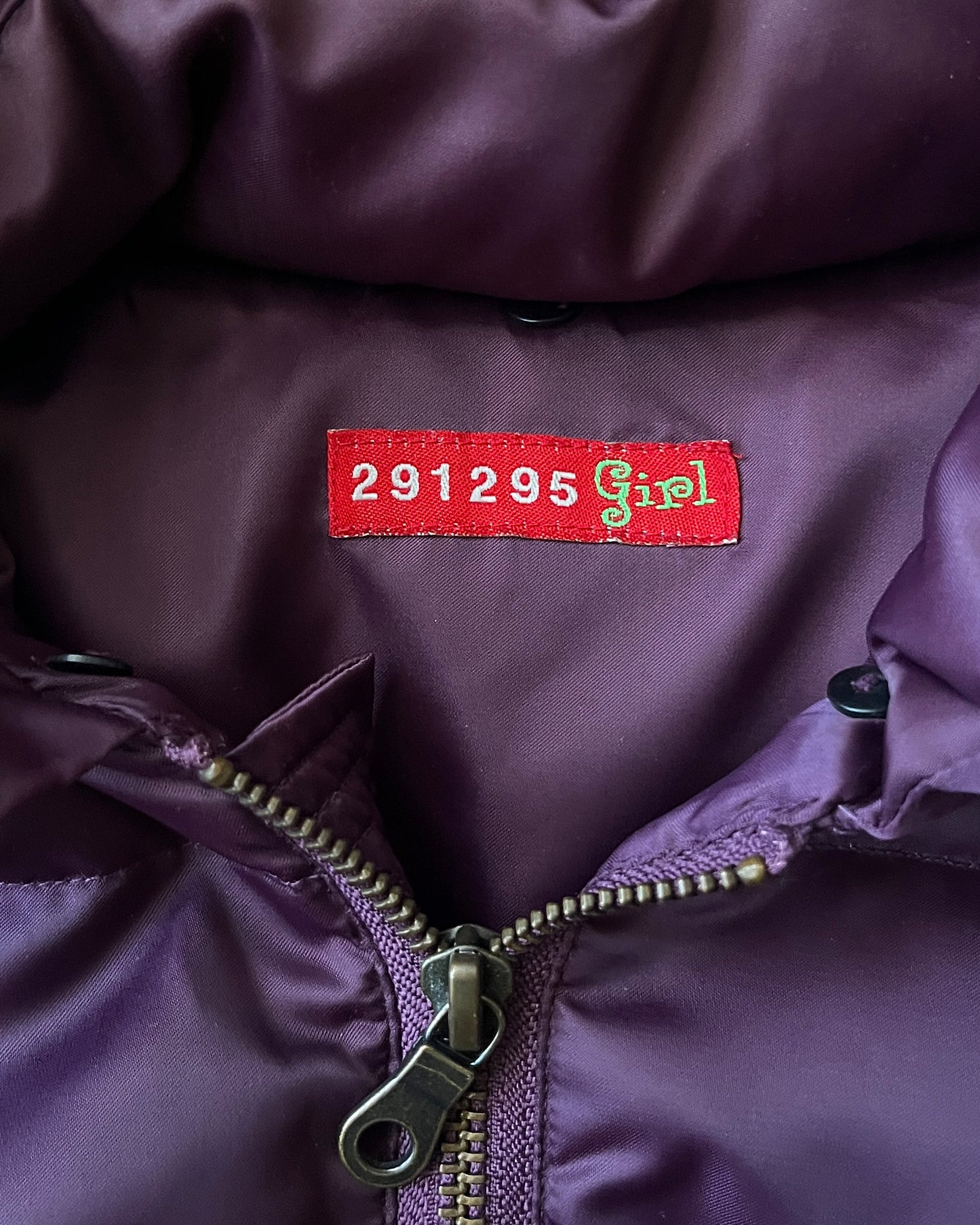 291295 Removable Fur-Hood Puffer Jacket