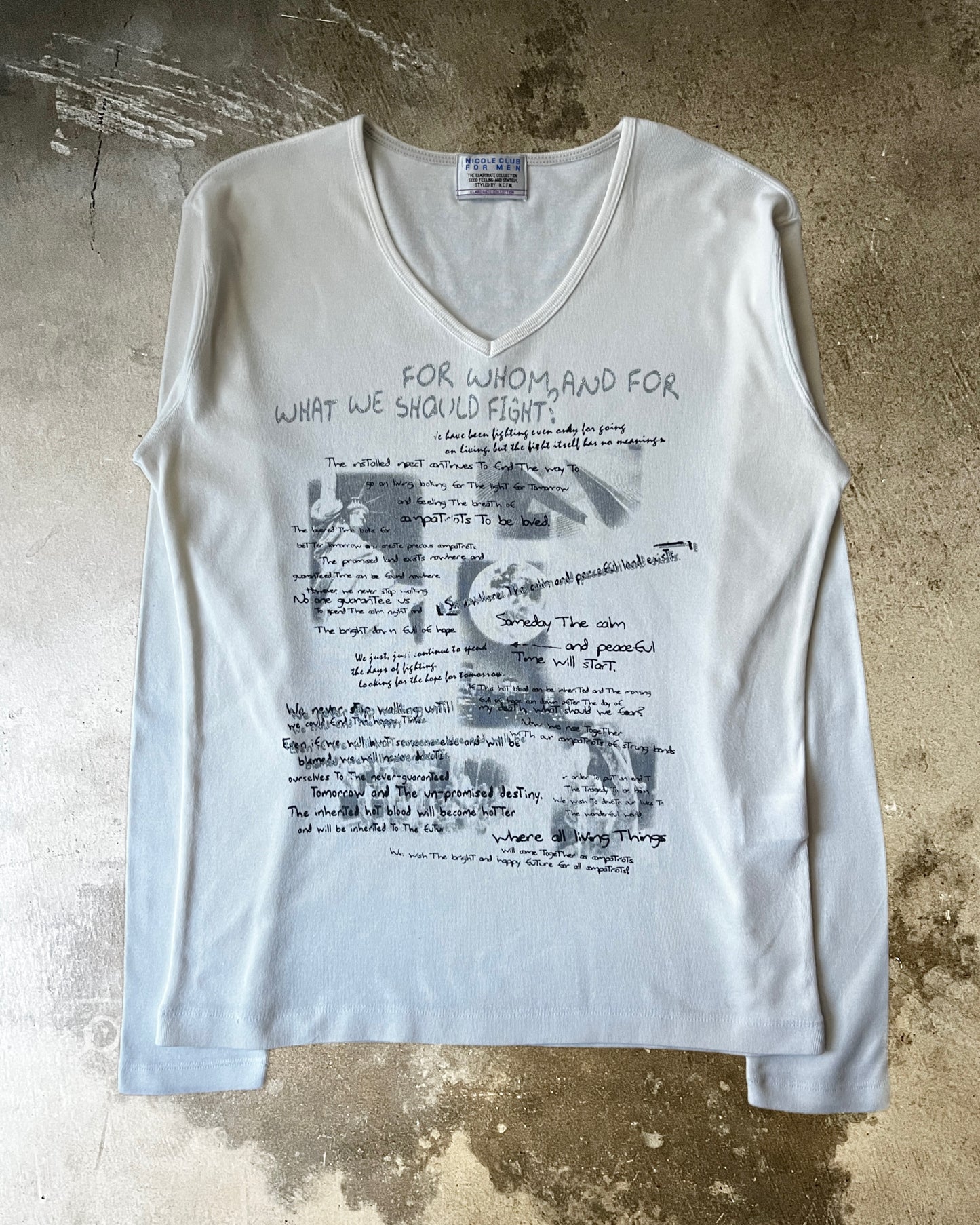 Nicole Club "For Whom Must You Fight" Longsleeve