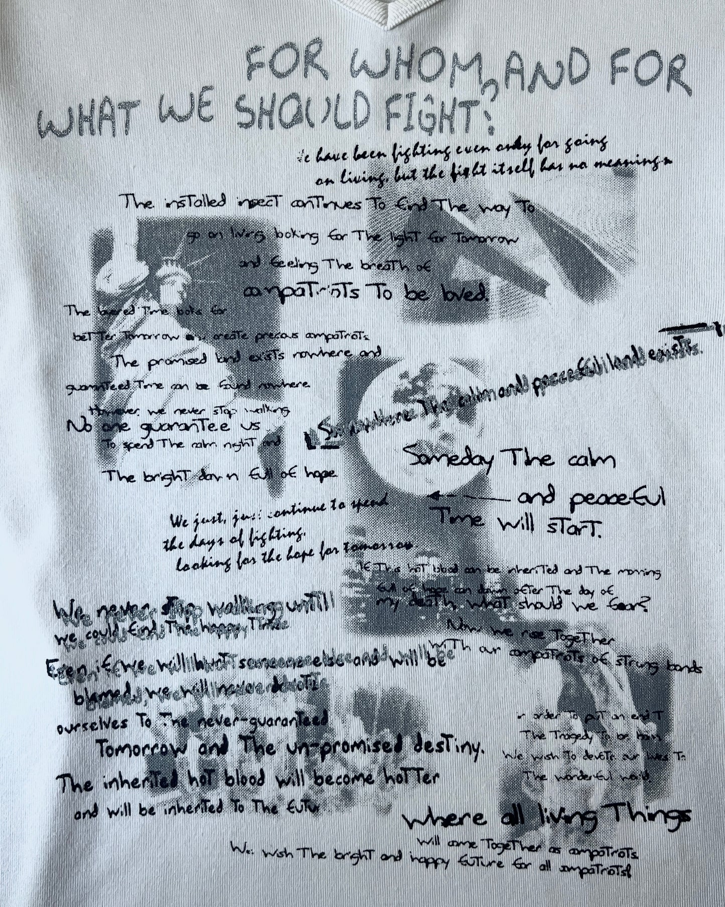 Nicole Club "For Whom Must You Fight" Longsleeve