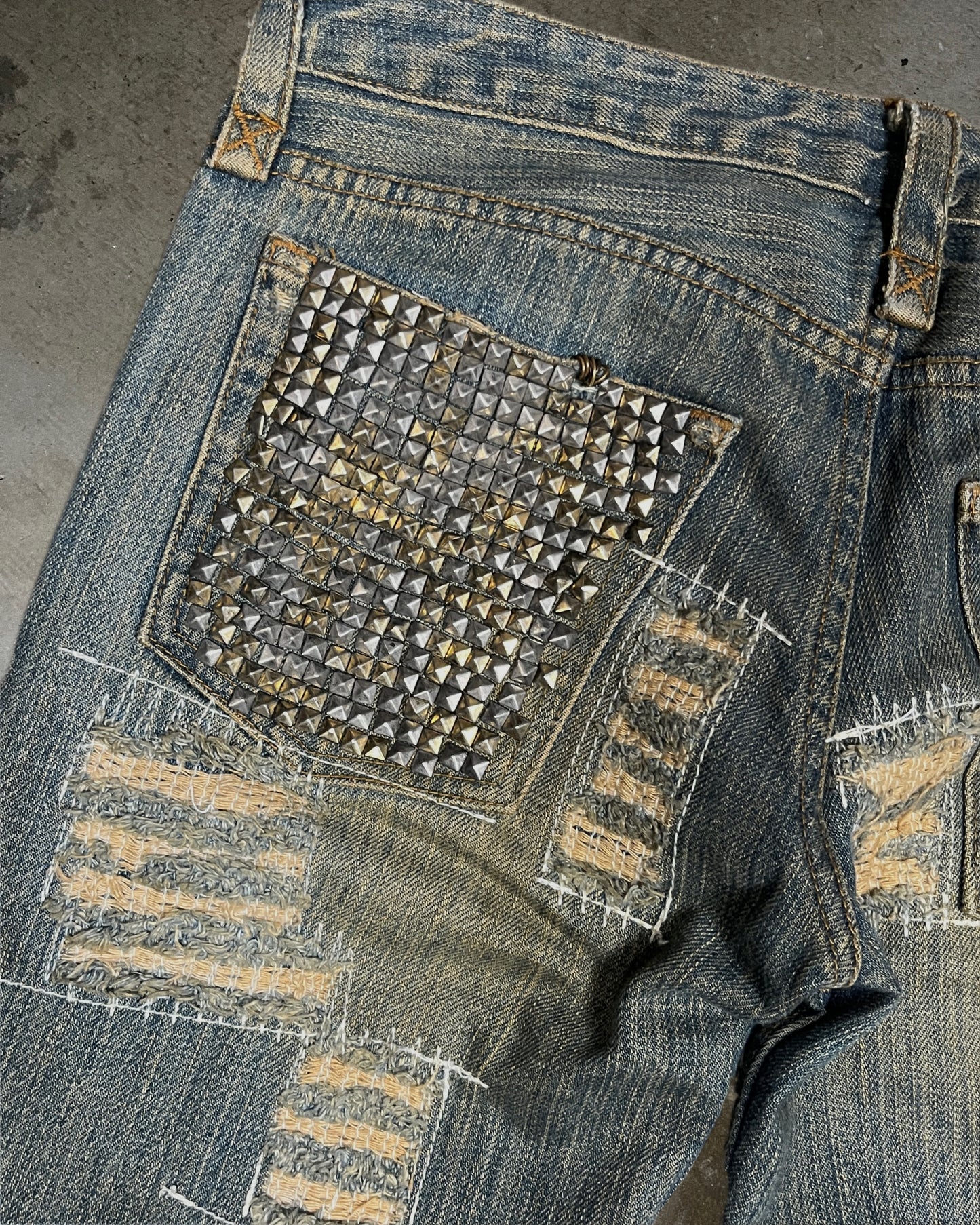 ifsixwasnine Super Bell-Bottom Mudmax Denim