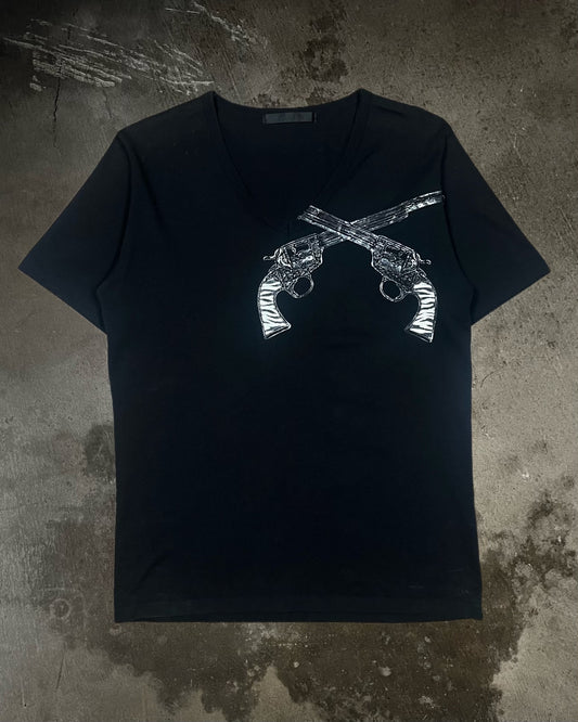 Roar Zebra Double Pistol Tee