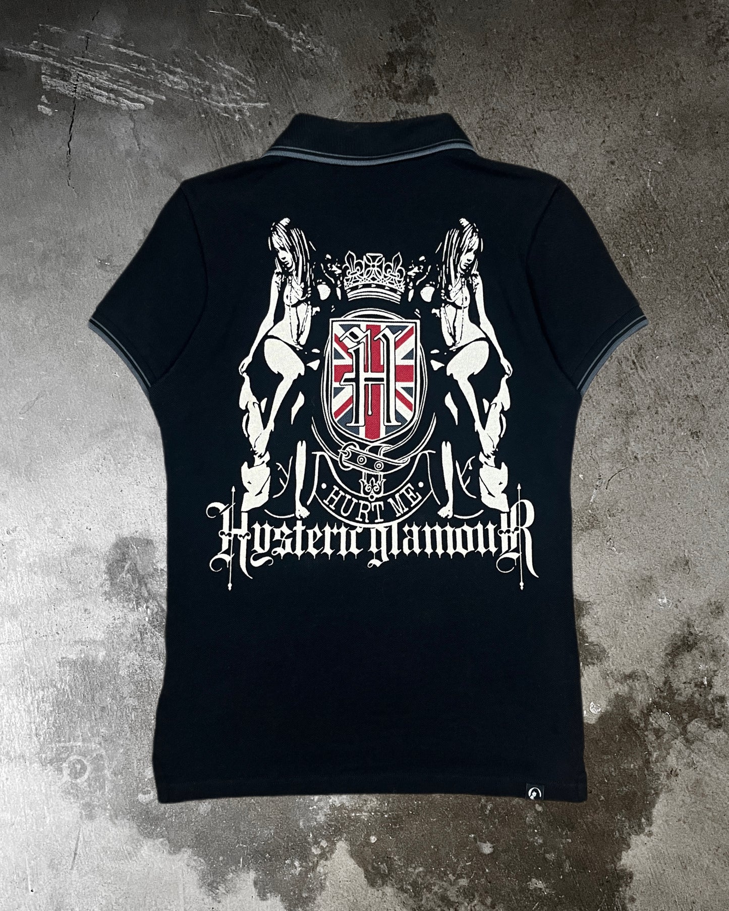 Hysteric Glamour 'Hurt Me' Polo