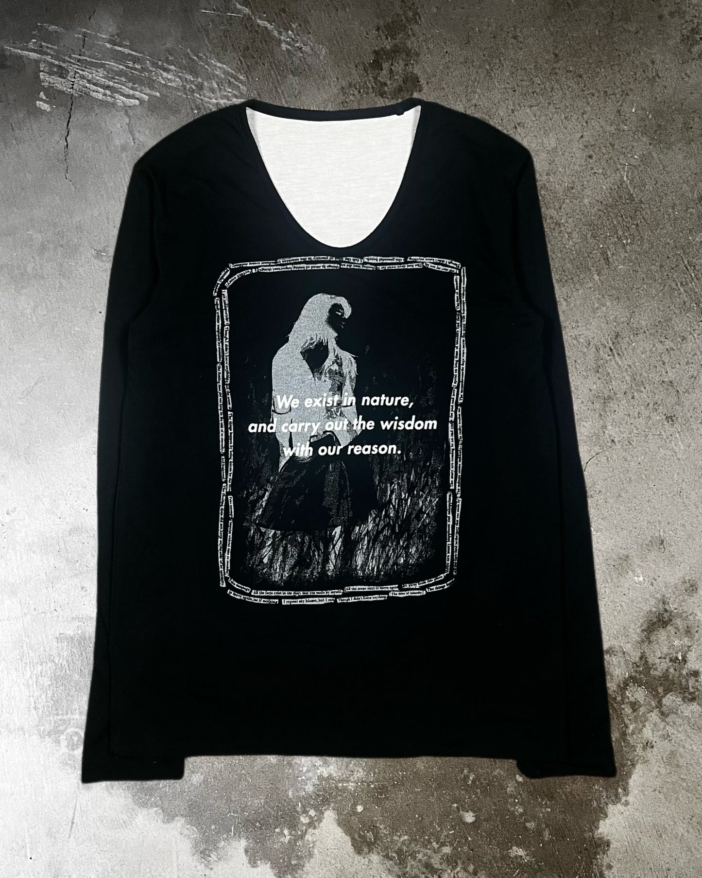 Nicole Club Reversible 2-Way Longsleeve (black)