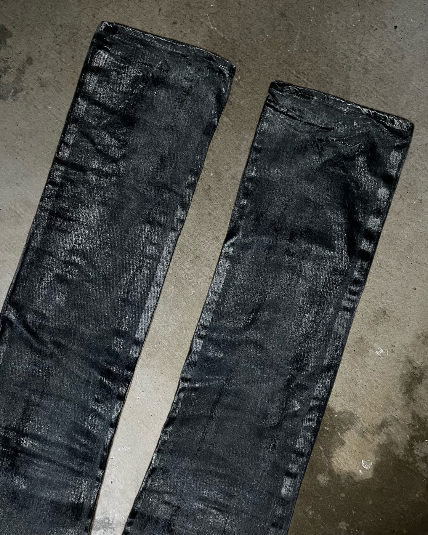 Rivet & Blue Waxed Skinny Denim