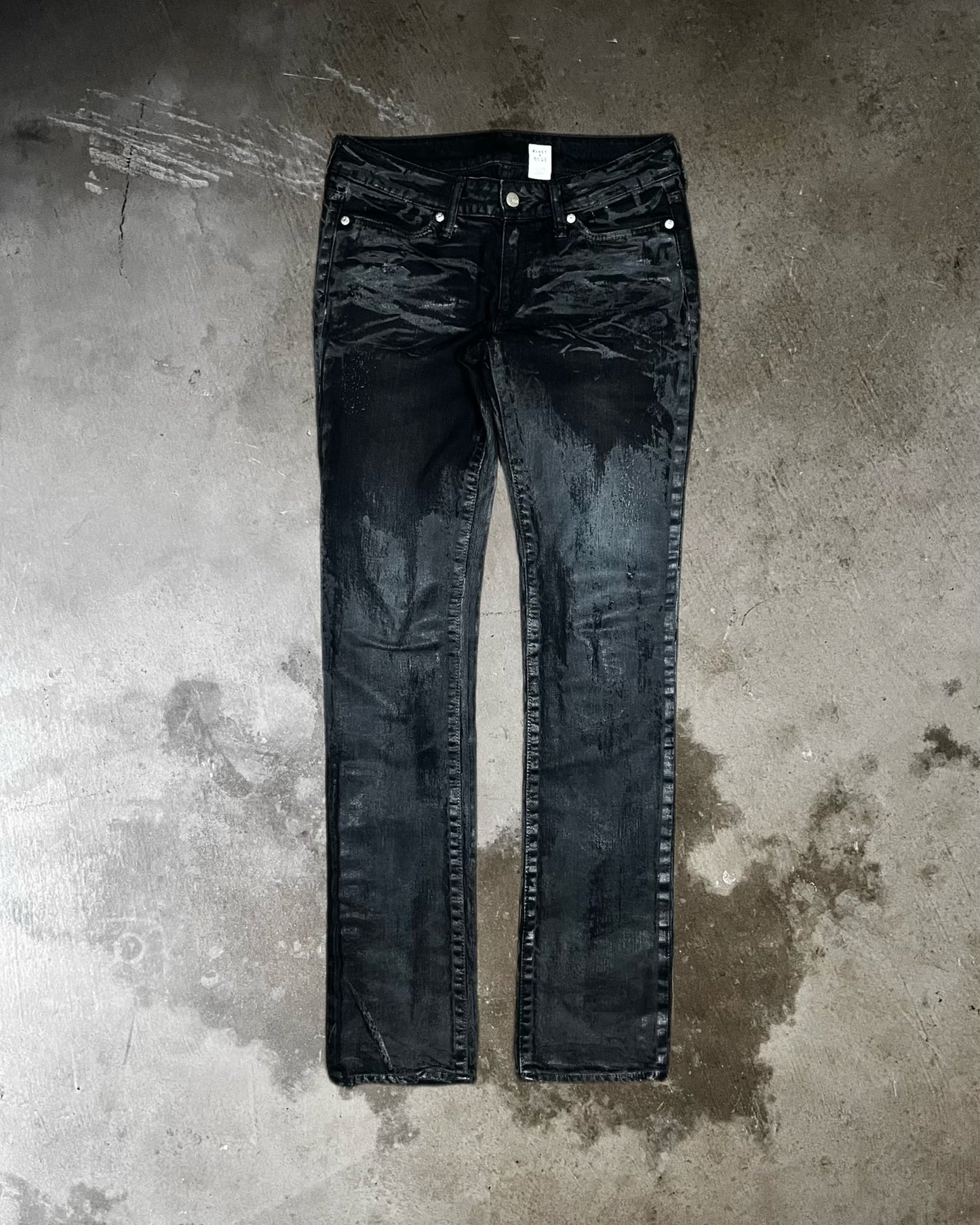 Rivet & Blue Waxed Skinny Denim
