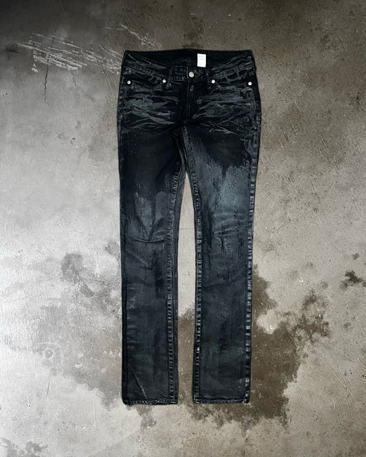 Rivet & Blue Waxed Skinny Denim