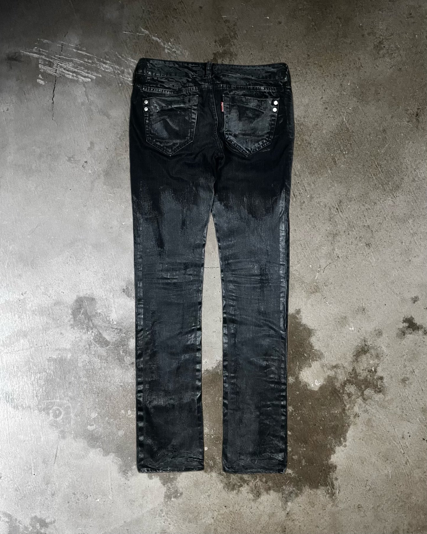 Rivet & Blue Waxed Skinny Denim