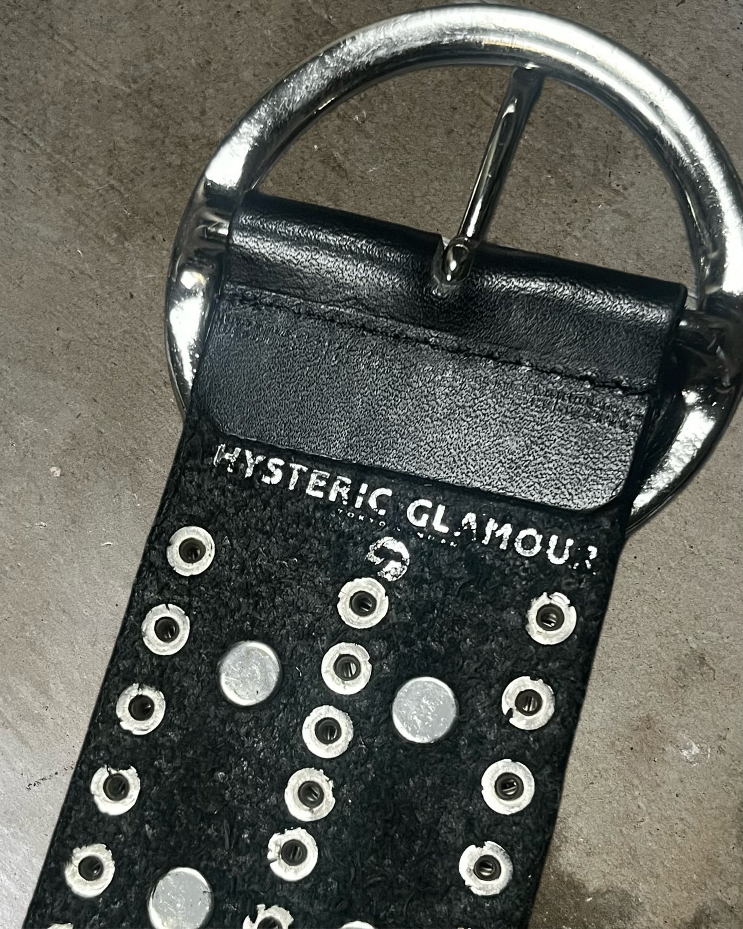 Hysteric Glamour Wide Studded Belt