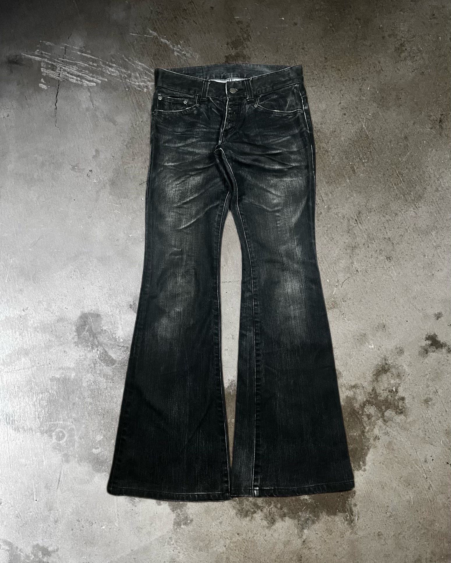 Tornado Mart Waxed Flared Denim – FOULMANNERED