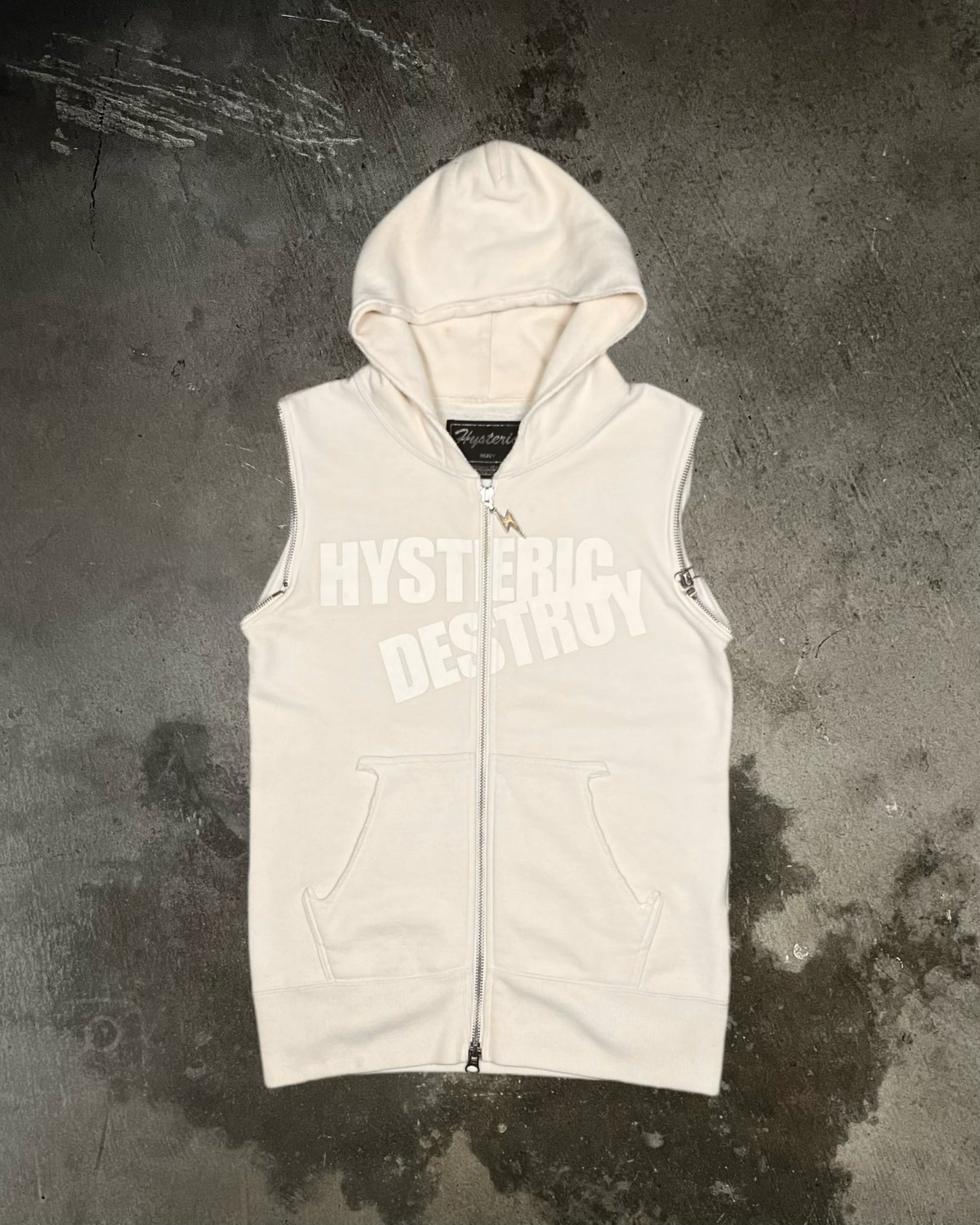 Hysteric Glamour 'Destory' Hoodie Vest