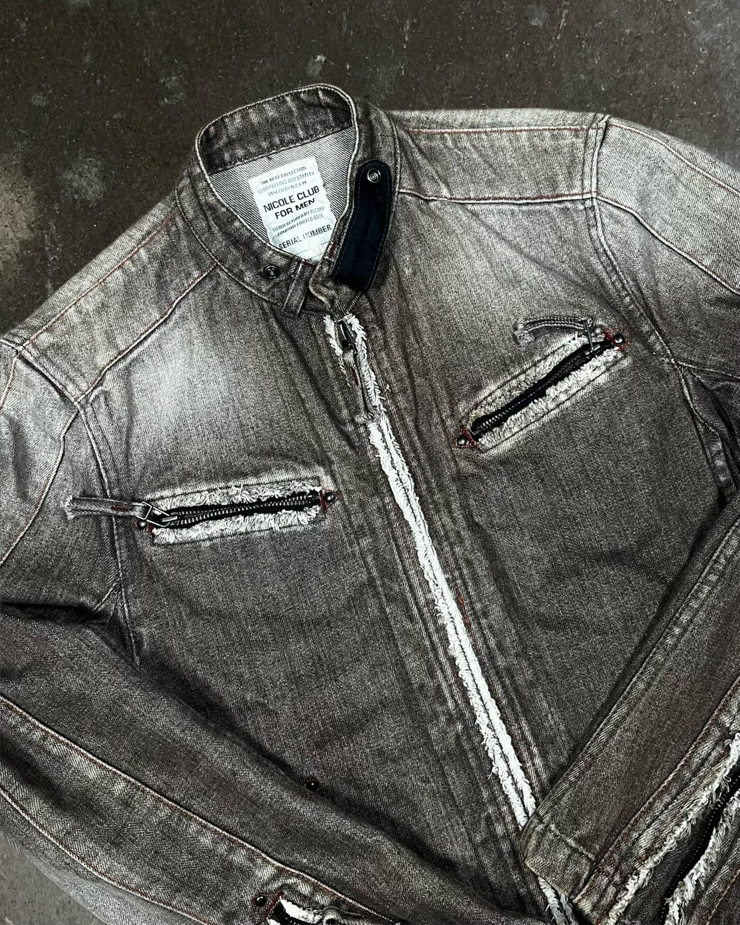 NCFM Sun-Faded Rider Jacket