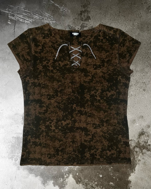 Tornado Mart Lace-Up Tee