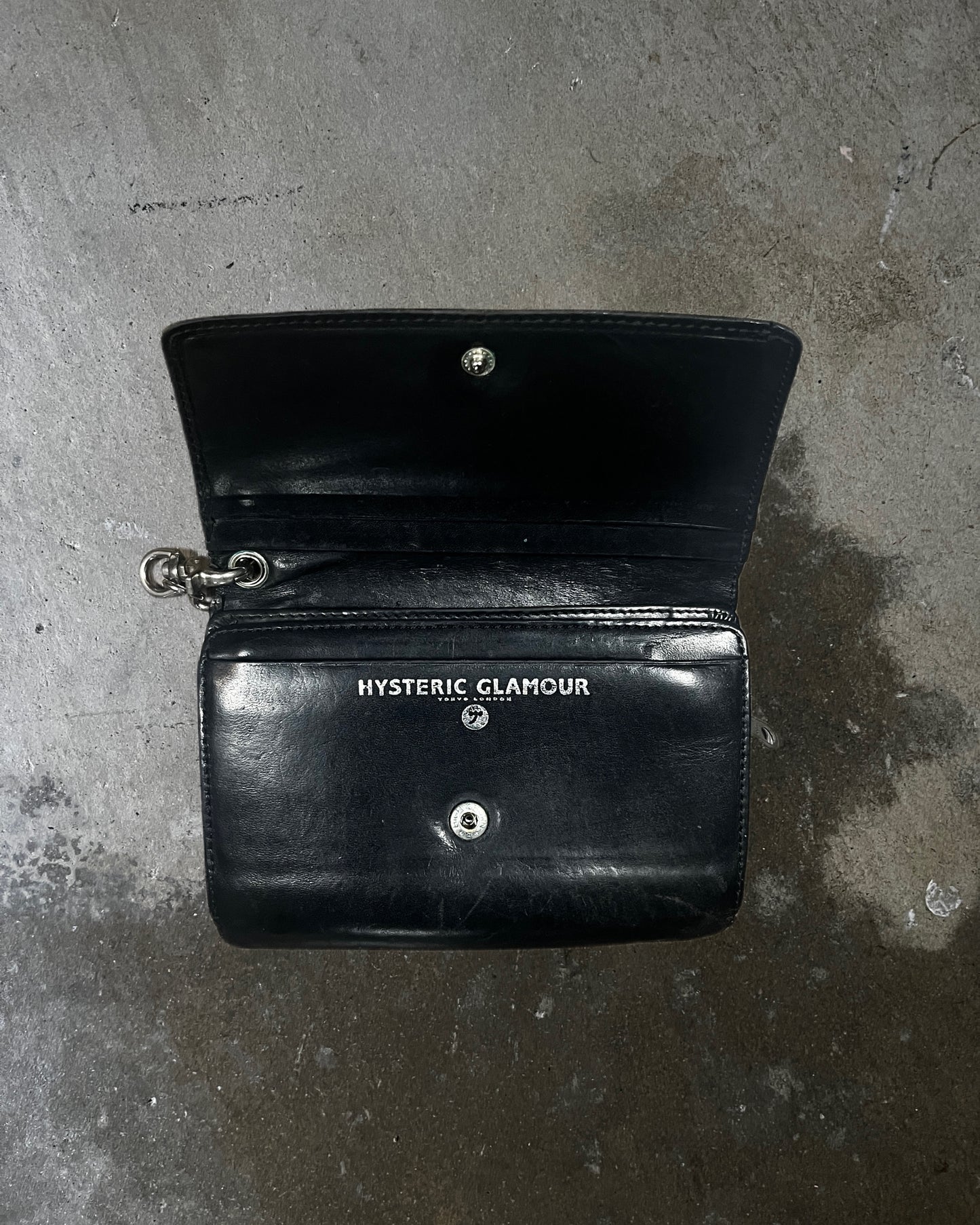 Hysteric Glamour "Rock Chick" Chain Wallet
