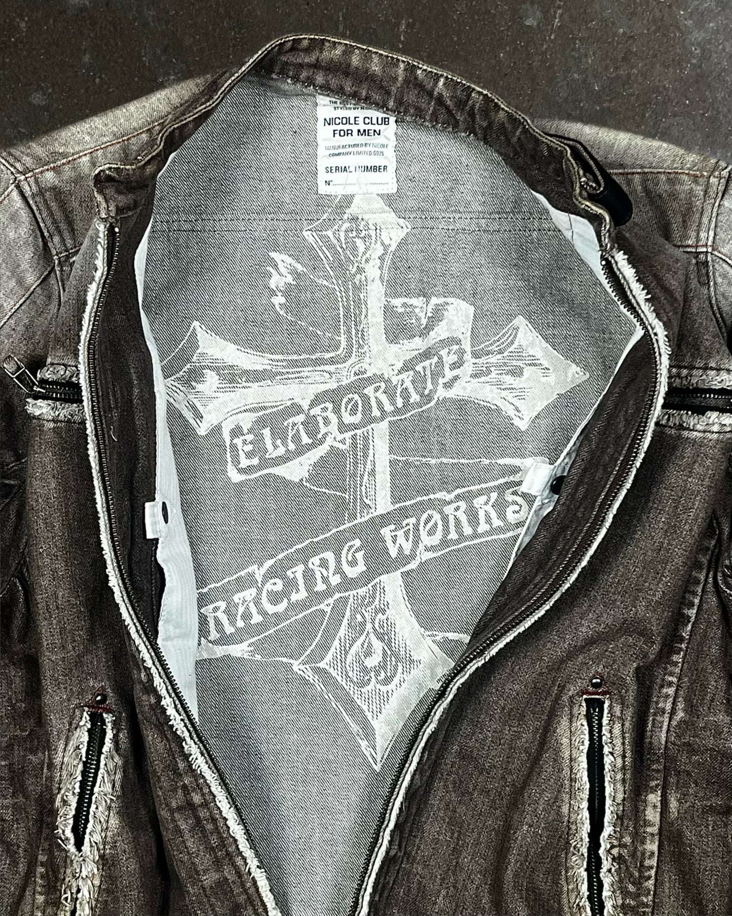 NCFM Sun-Faded Rider Jacket
