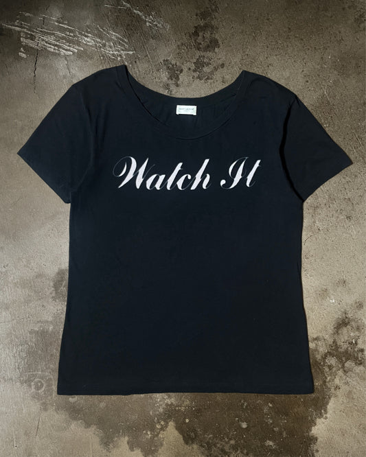 Saint Laurent Paris 'Watch It' Tee