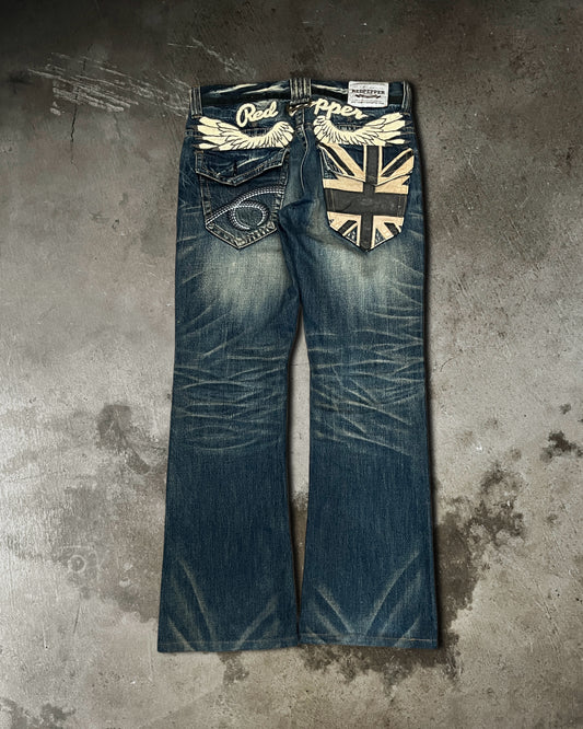 Red Pepper UK Back Pocket Jeans
