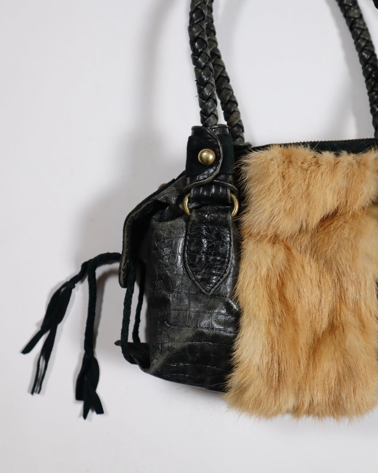 Vintage Fur Bag