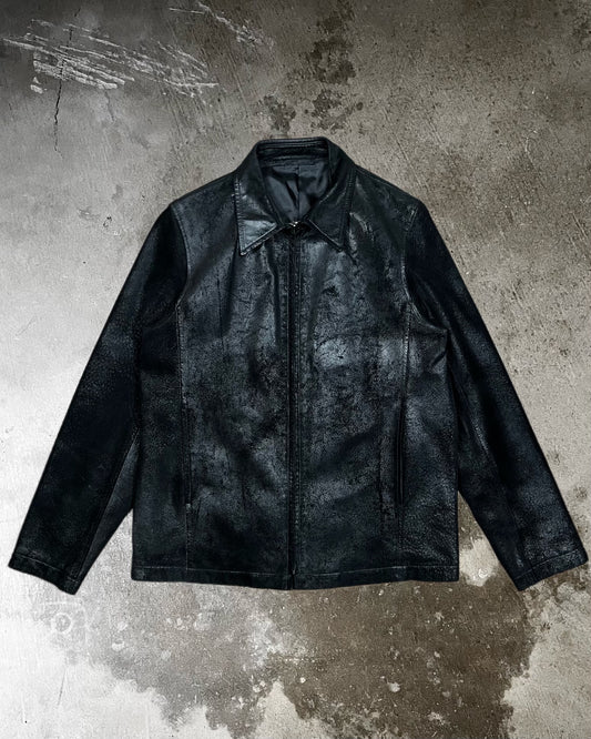 Yohji Yamamoto Blistered Lambskin Jacket