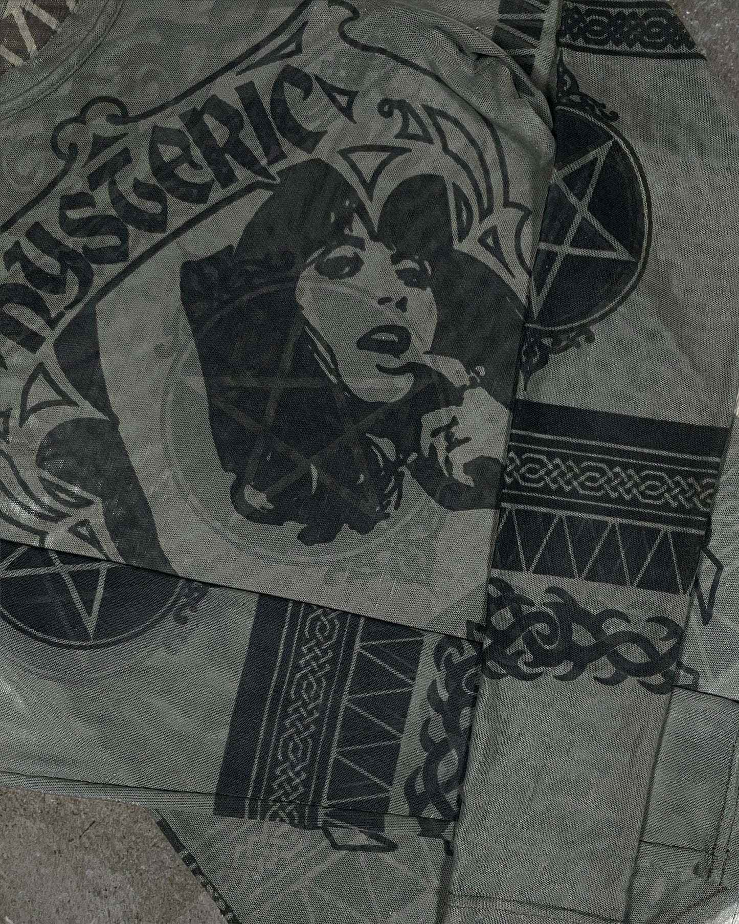 Hysteric Glamour Tattoo Mesh Longsleeve