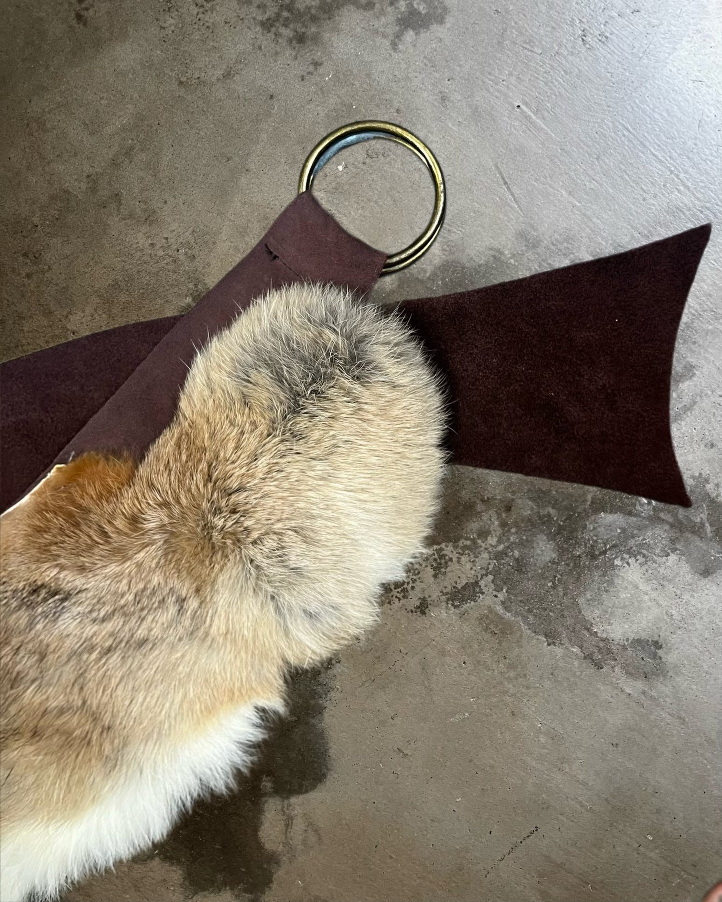 GOA fur belt