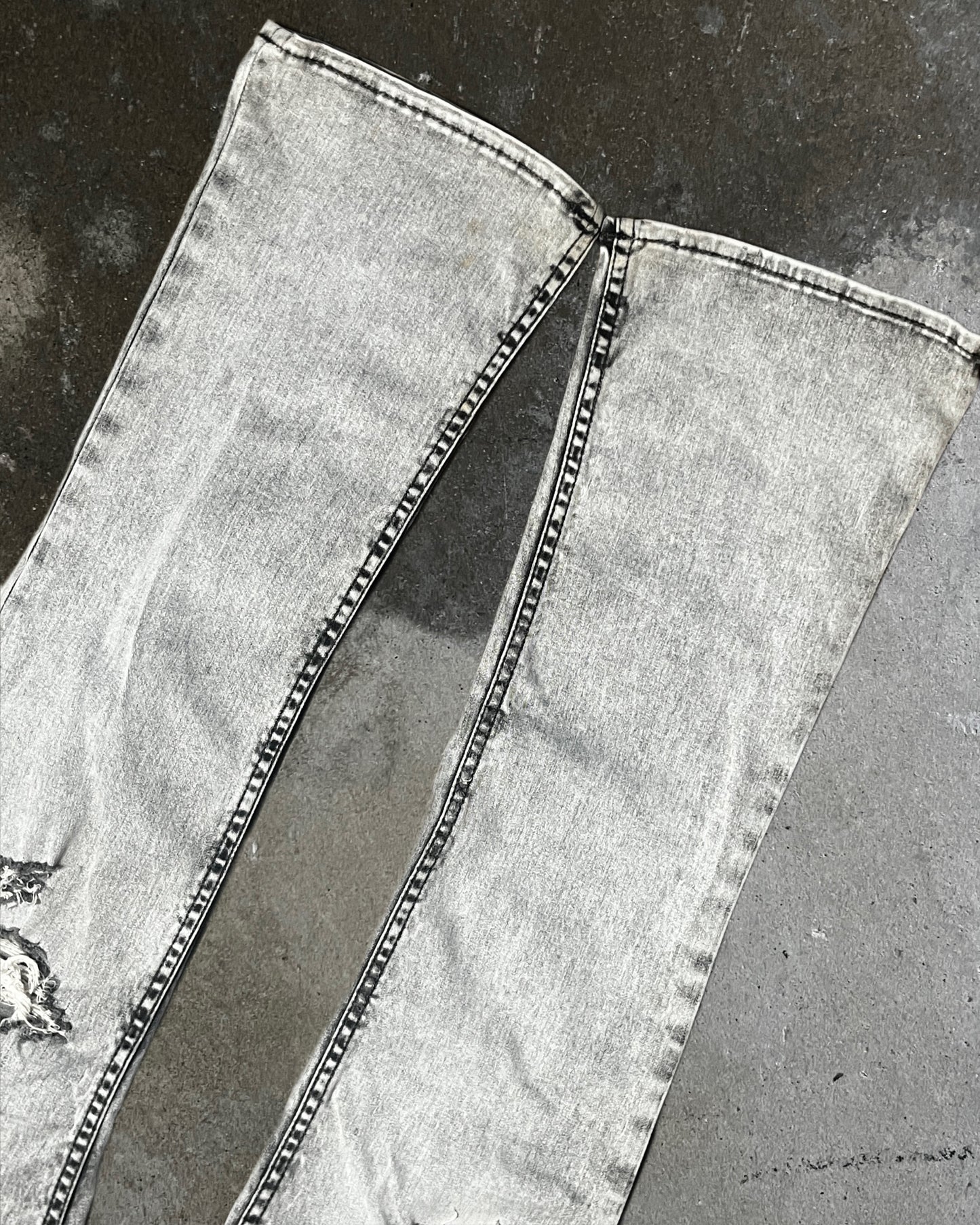 LGB Distressed Wolf Bootcut Denim