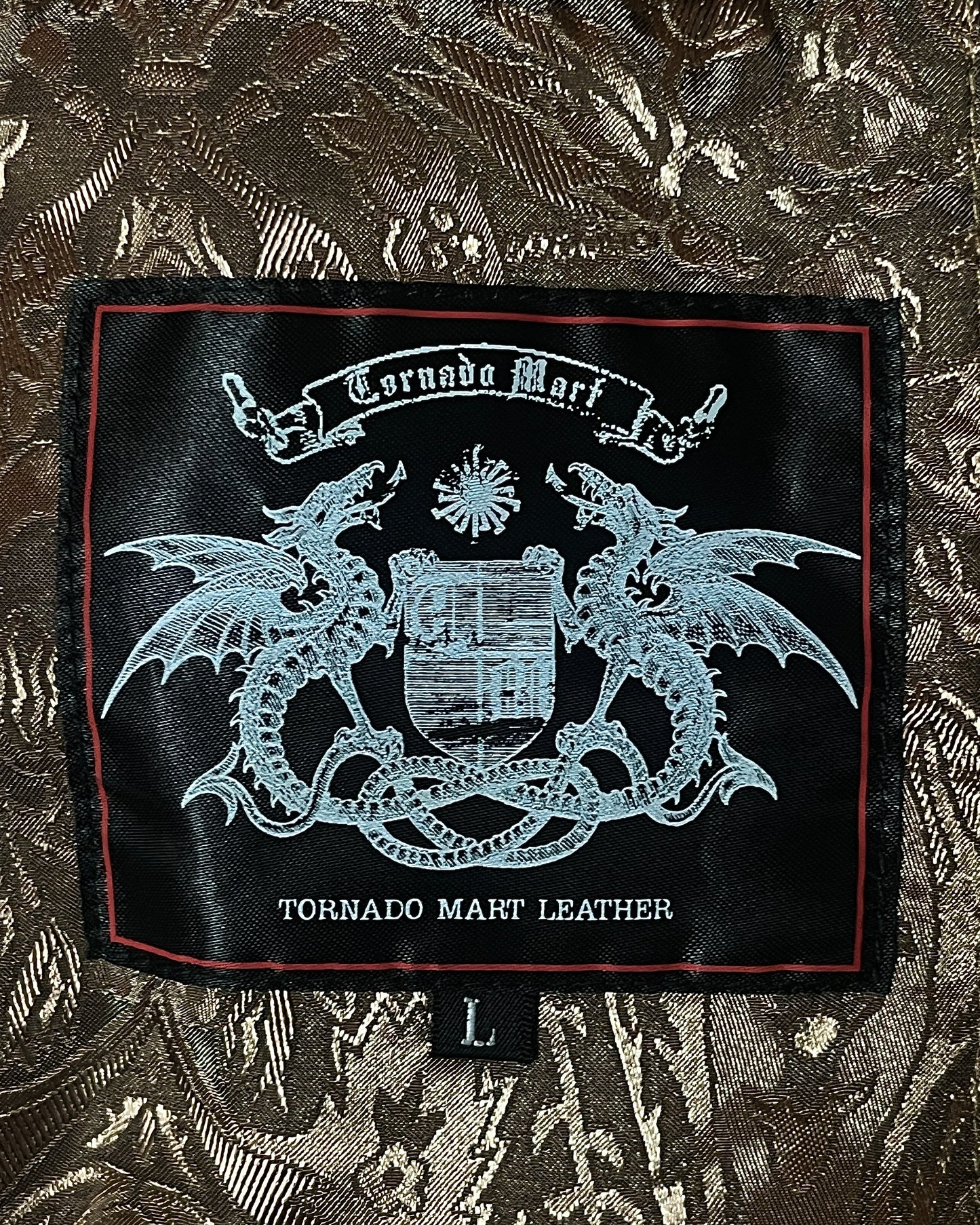 Tornado Mart Studded Sheep Leather Blazer