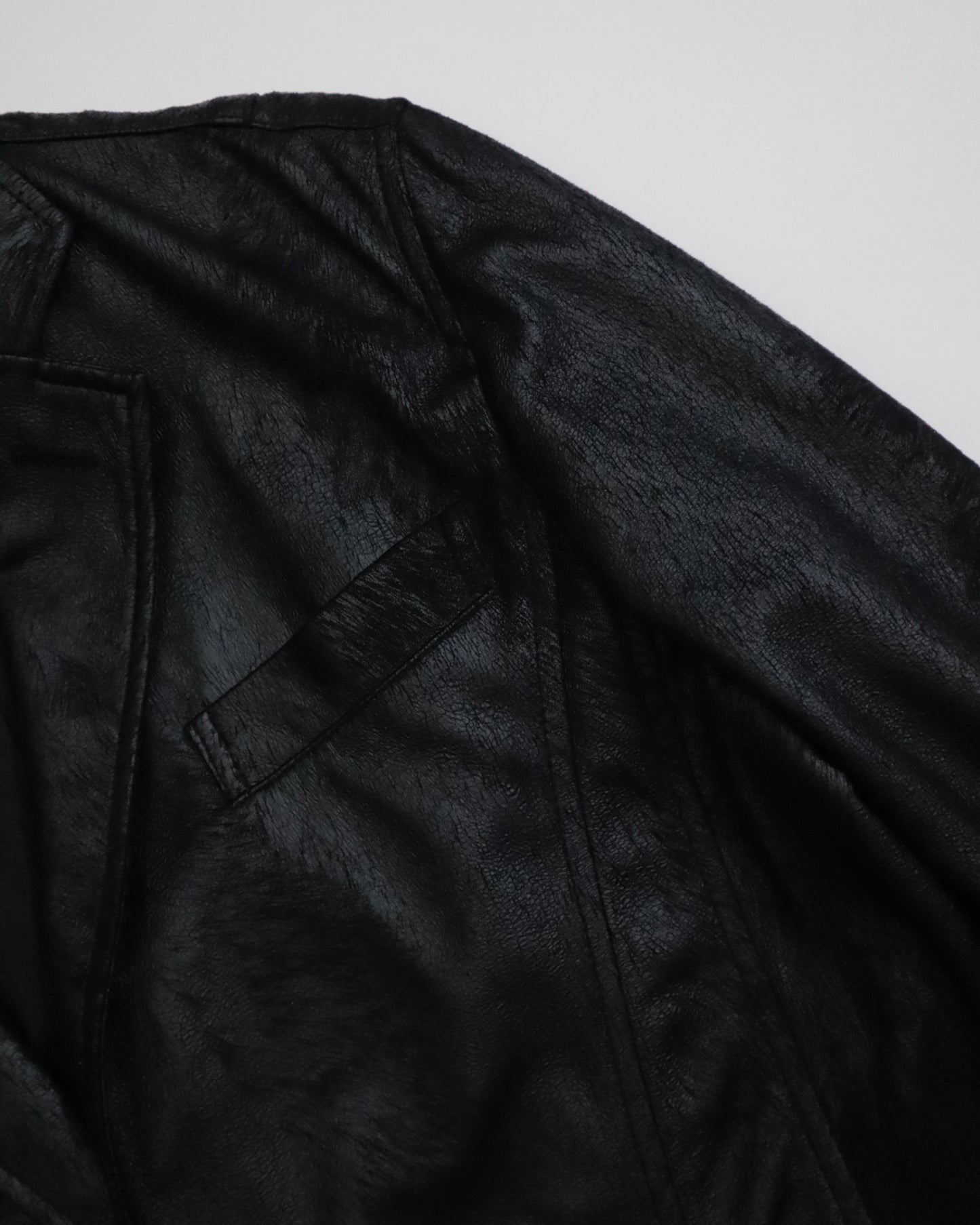 Tornado Mart Smooth Leather Blazer