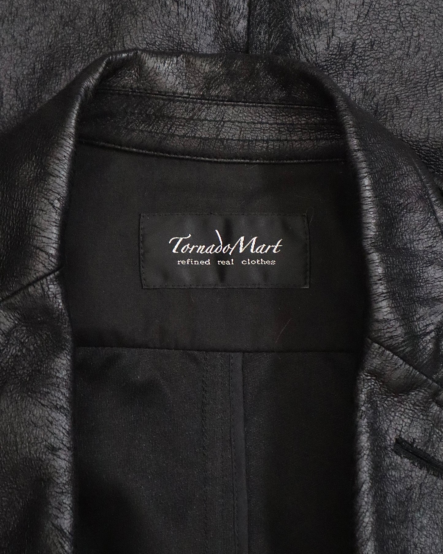 Tornado Mart Smooth Leather Blazer