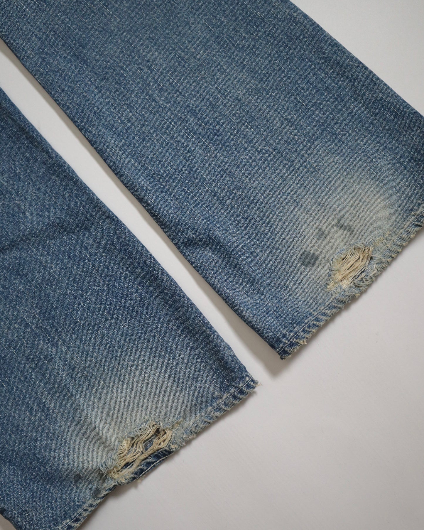 1 of 1 Custom Pierced Bootcut Jeans