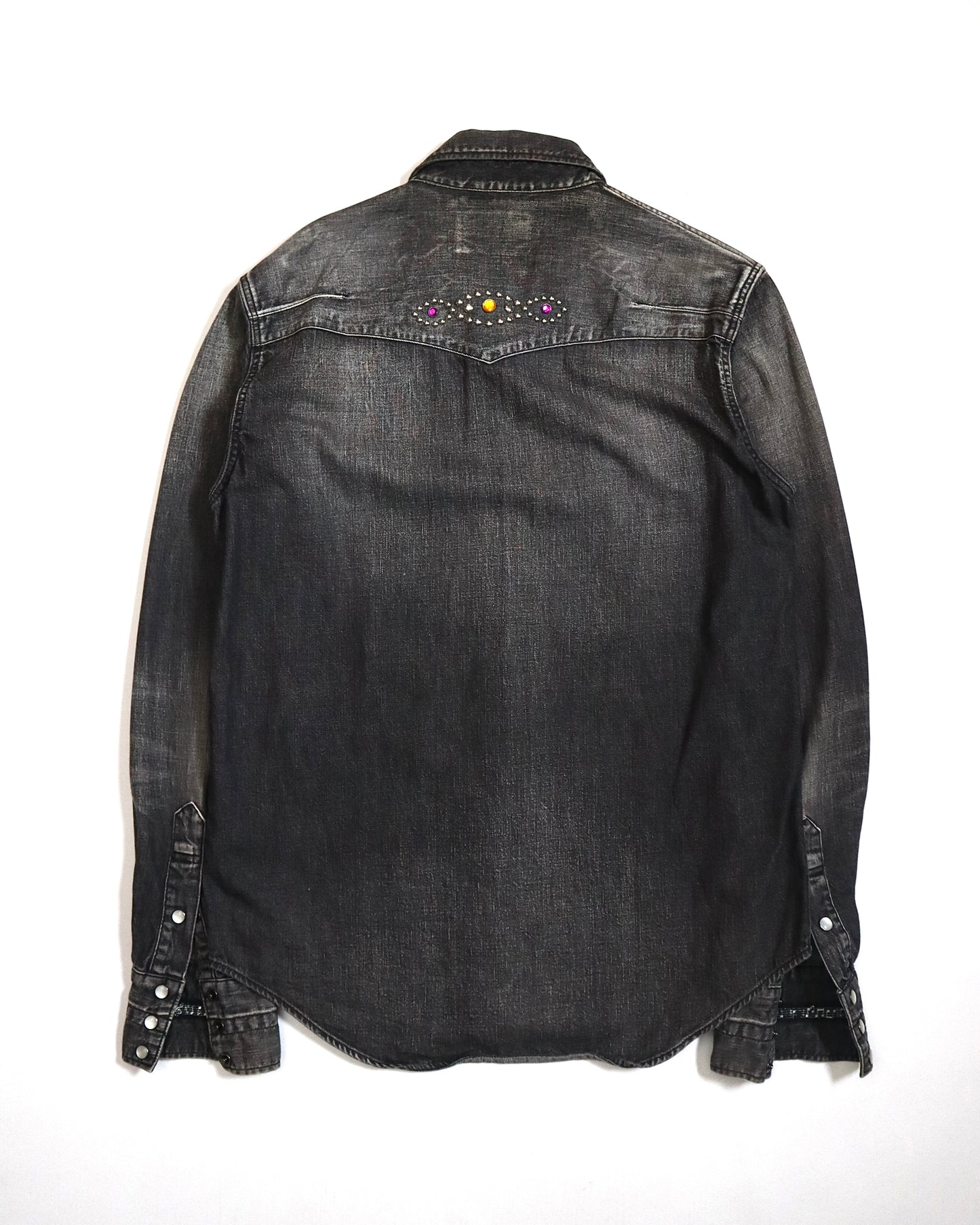 Number (N)ine A/W S/S 2003 'Touch Me Im Sick' Jewel Studded Button Up