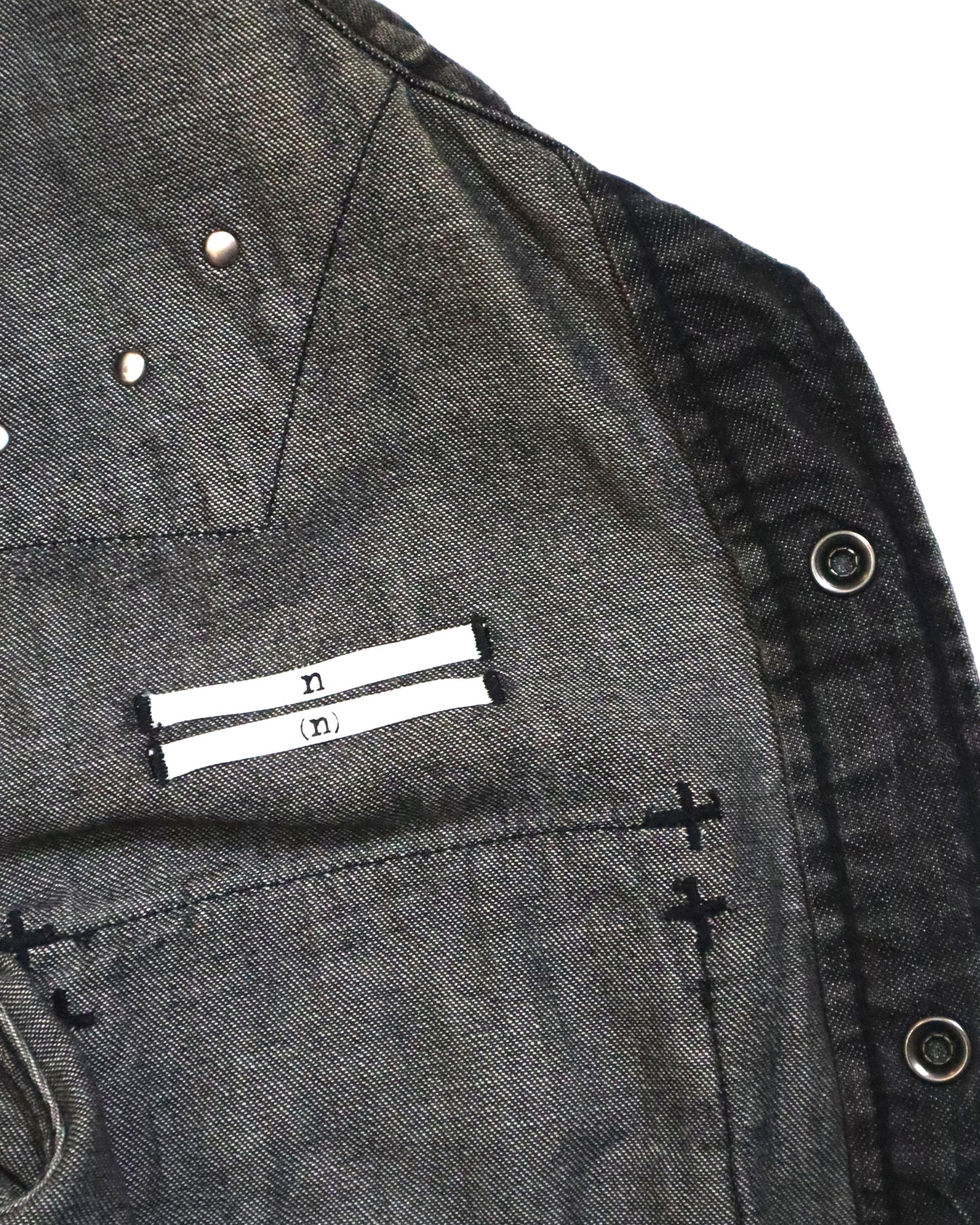Number (N)ine A/W S/S 2003 'Touch Me Im Sick' Jewel Studded Button Up