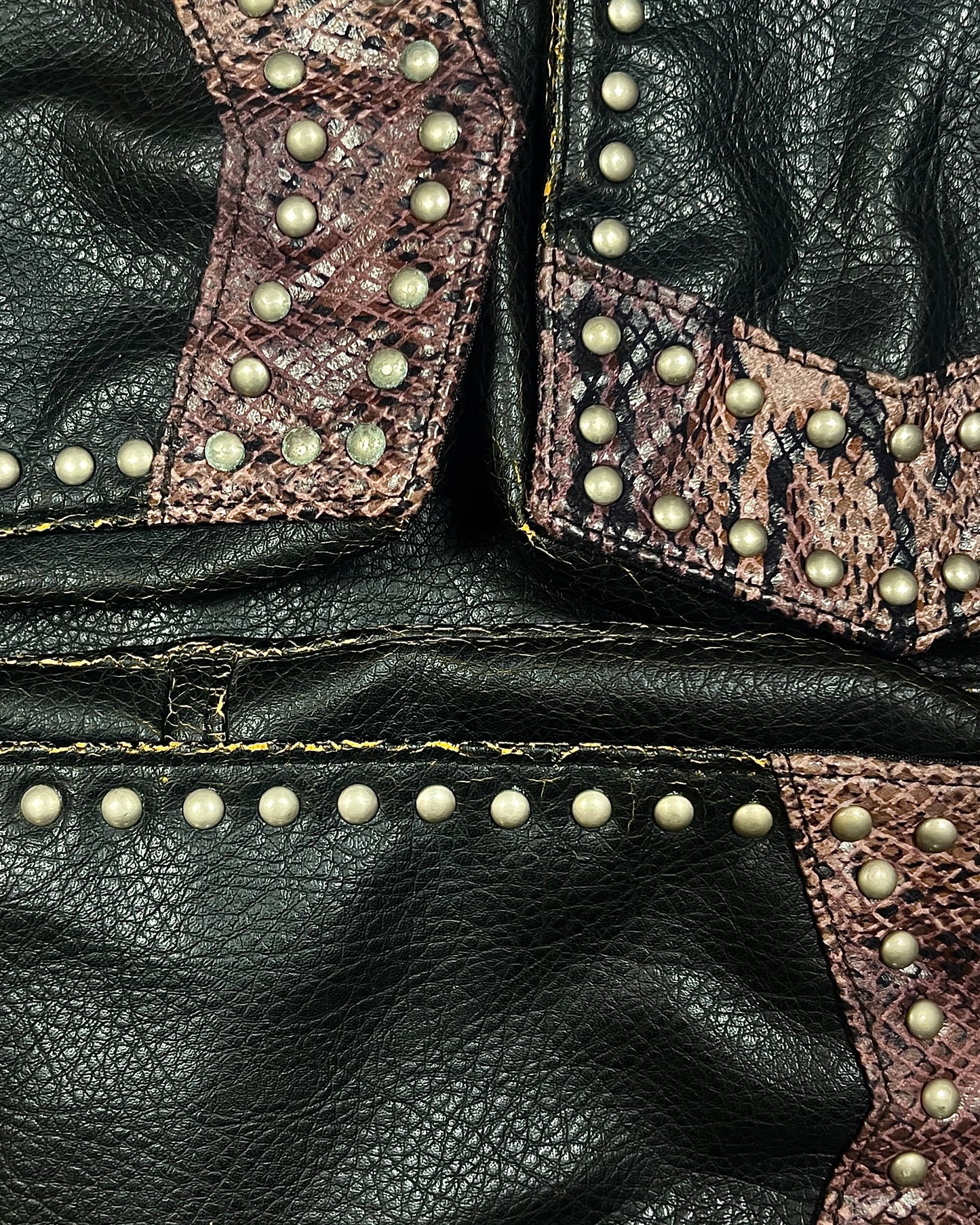 Tornado Mart Leather Pouch Belt
