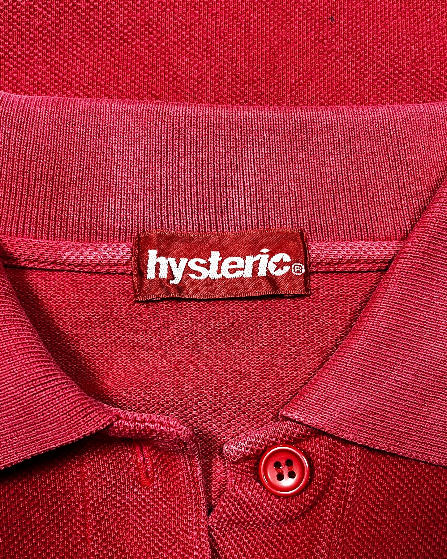 Hysteric Glamour "Speak No Evil" Polo Shirt