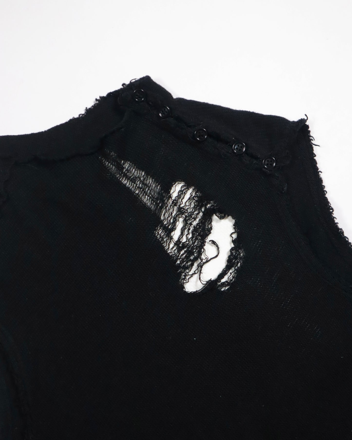 Alice Auaa S/S 2002 Distressed Knit Top