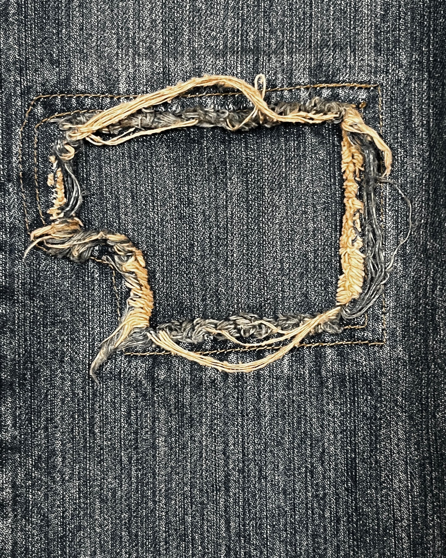 Edge Rupert Bootcut Studded & Distressed Jeans
