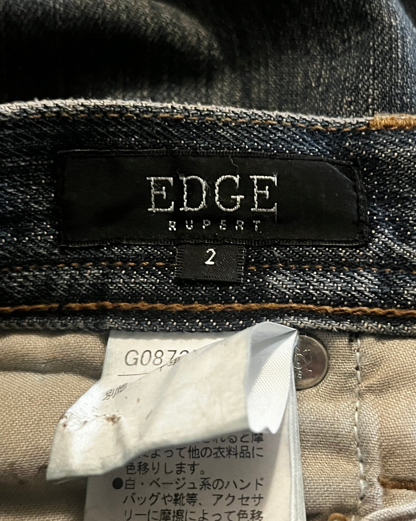Edge Rupert Bootcut Studded & Distressed Jeans