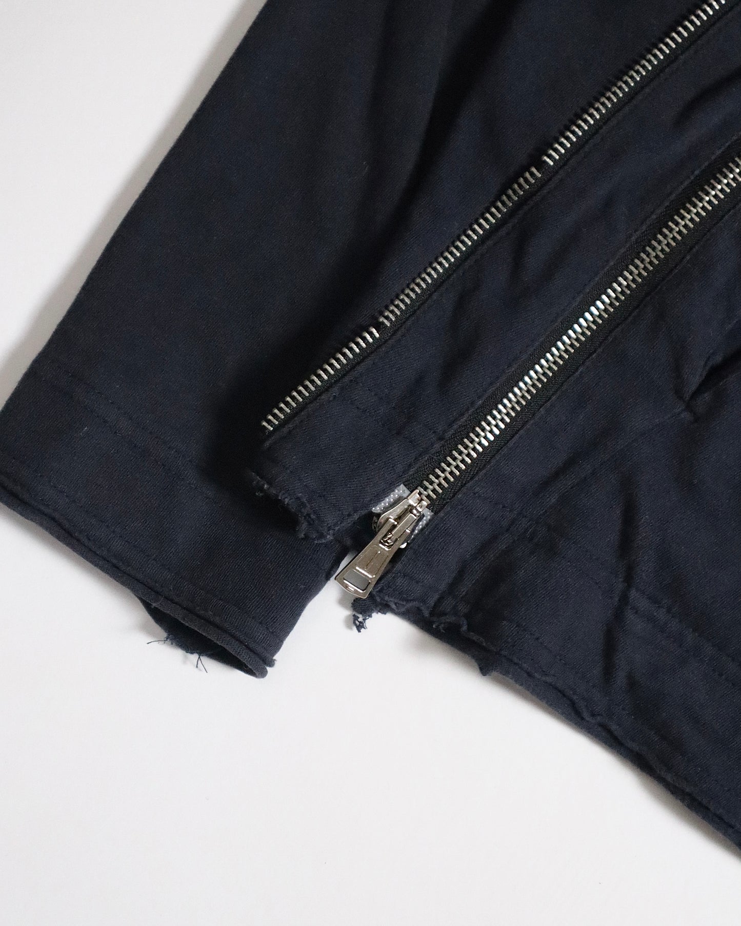 Diet Butcher Double Asymmetrical Zip Up