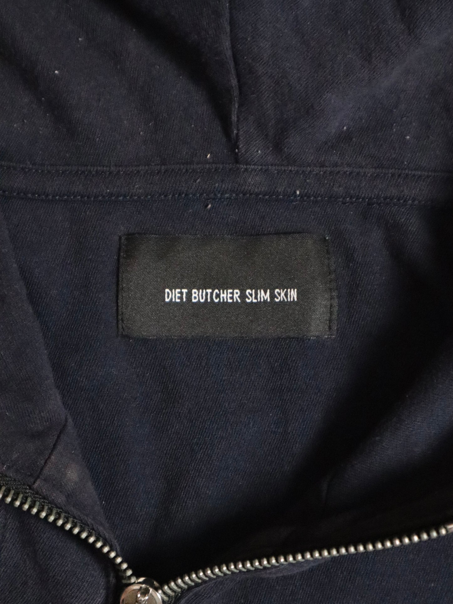 Diet Butcher Double Asymmetrical Zip Up